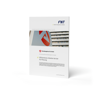 Success Story - The IT system house of the Federal Employment Agency (Bundesagentur für Arbeit, BA) uses DCIM Software from FNT